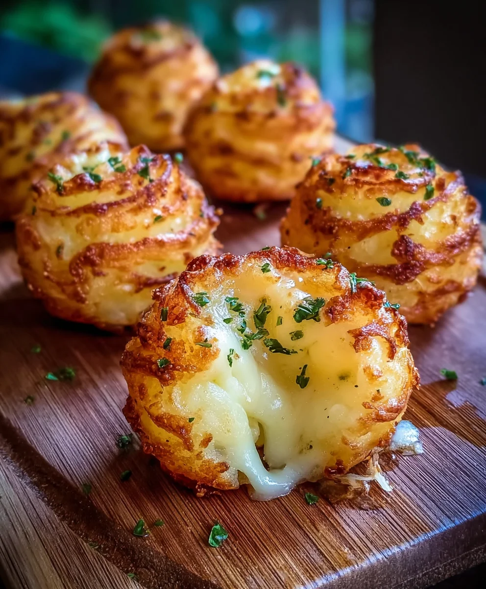 Cheesy Potato Bombs-Irresistible Appetizer Recipe