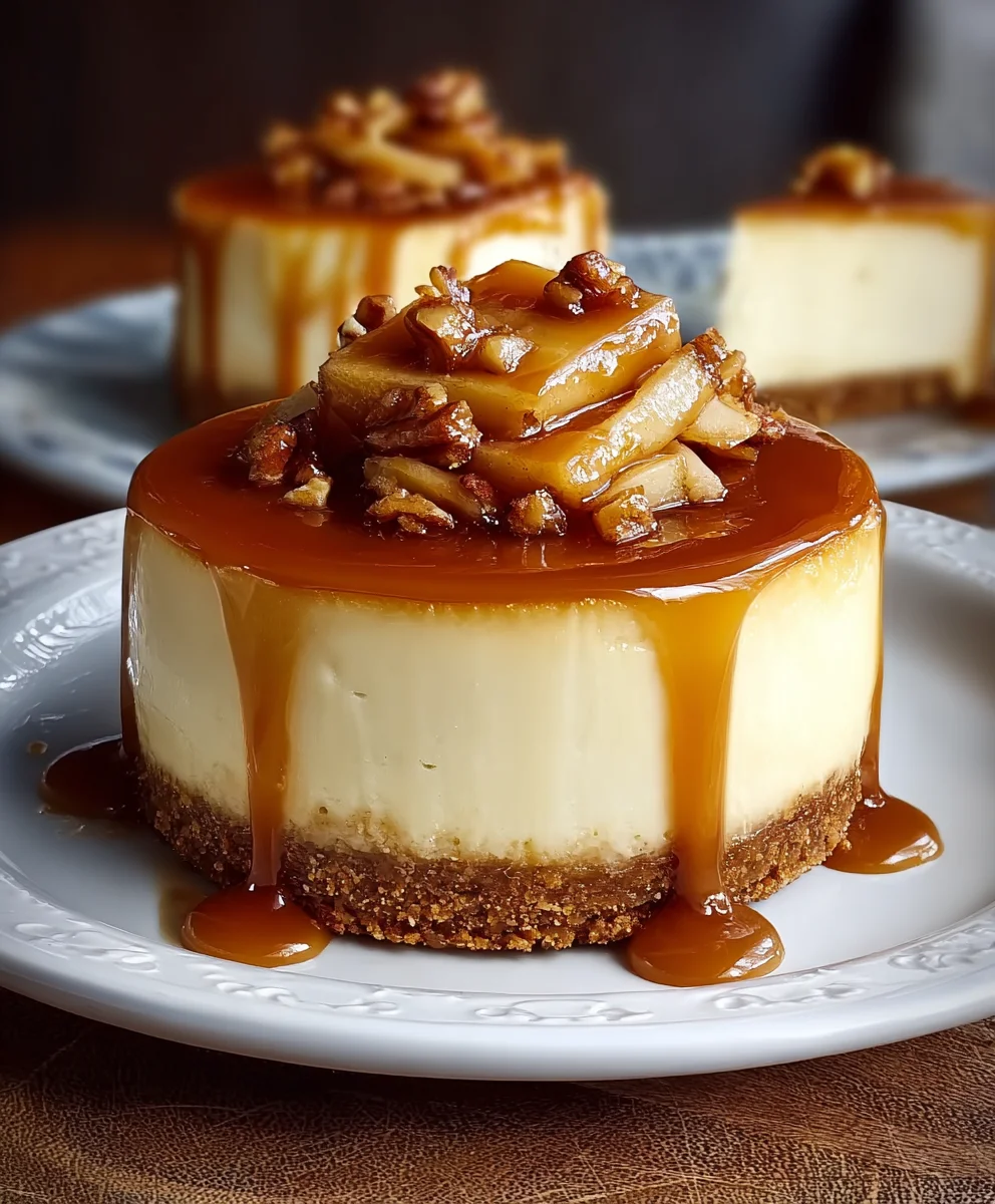Caramel Apple Cheesecake