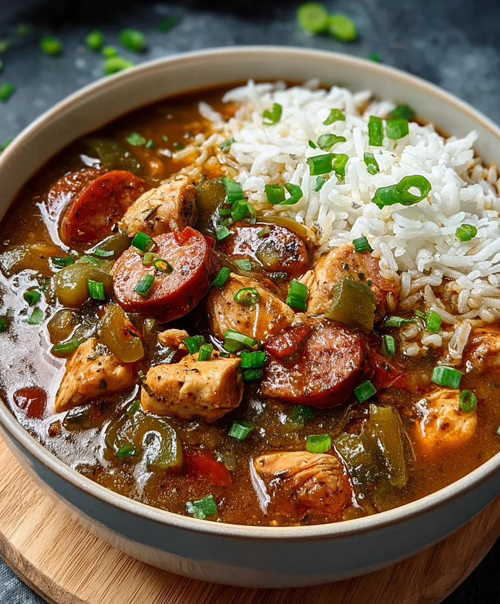 Classic Chicken and Beef Gumbo - Hearty Southern Comfort