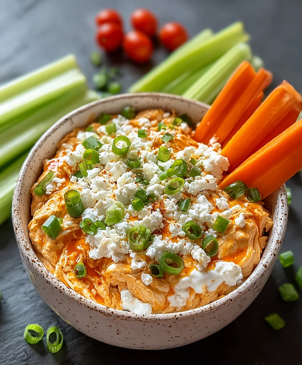 Buffalo Chicken Cottage Cheese Bowl-Healthy Twist