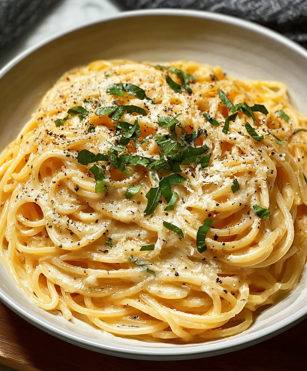 Cheesy Garlic Parmesan Spaghetti Recipe- Easy & Delicious