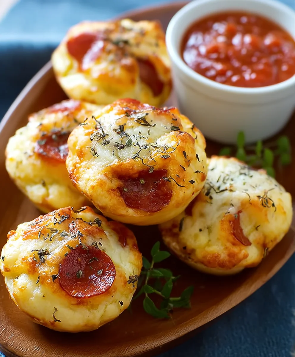 Easy Pizza Puffs-Quick Appetizer Bites