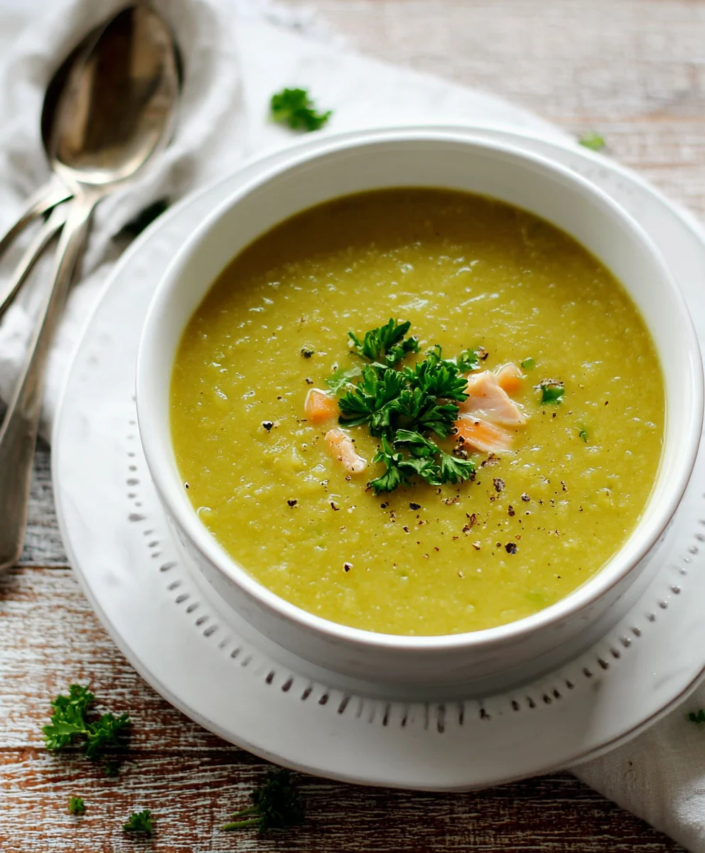 Hearty Split Pea Soup Recipe- Delicious & Easy