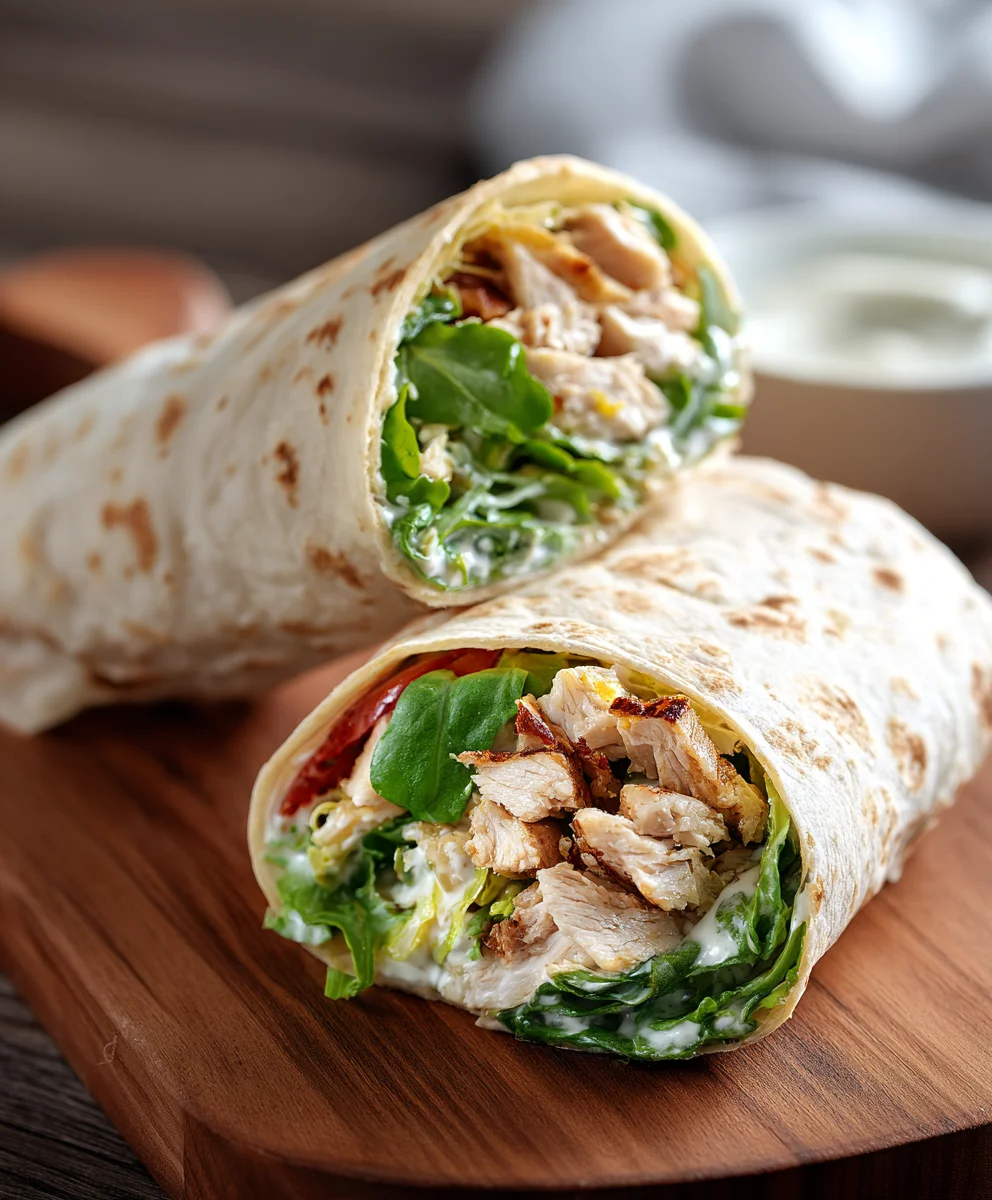 Easy Lunch Tortilla Wrap Recipes - Quick & Delicious Meals