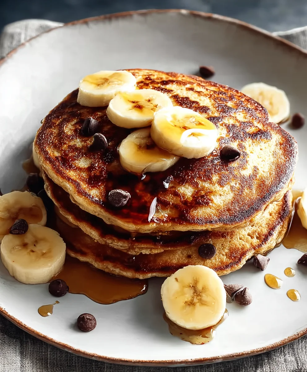 Easy Banana Egg Pancakes