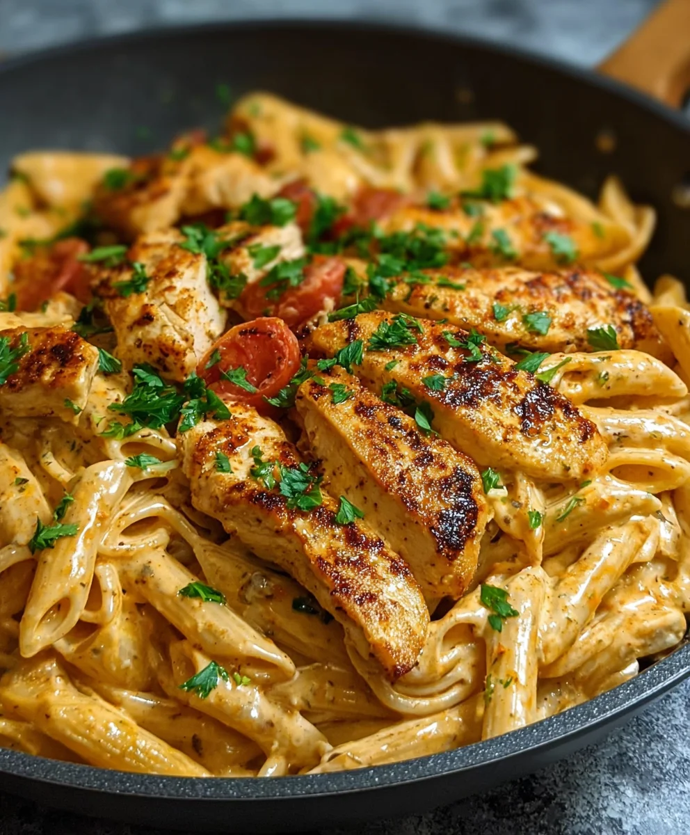 Spicy Cajun Chicken Pasta