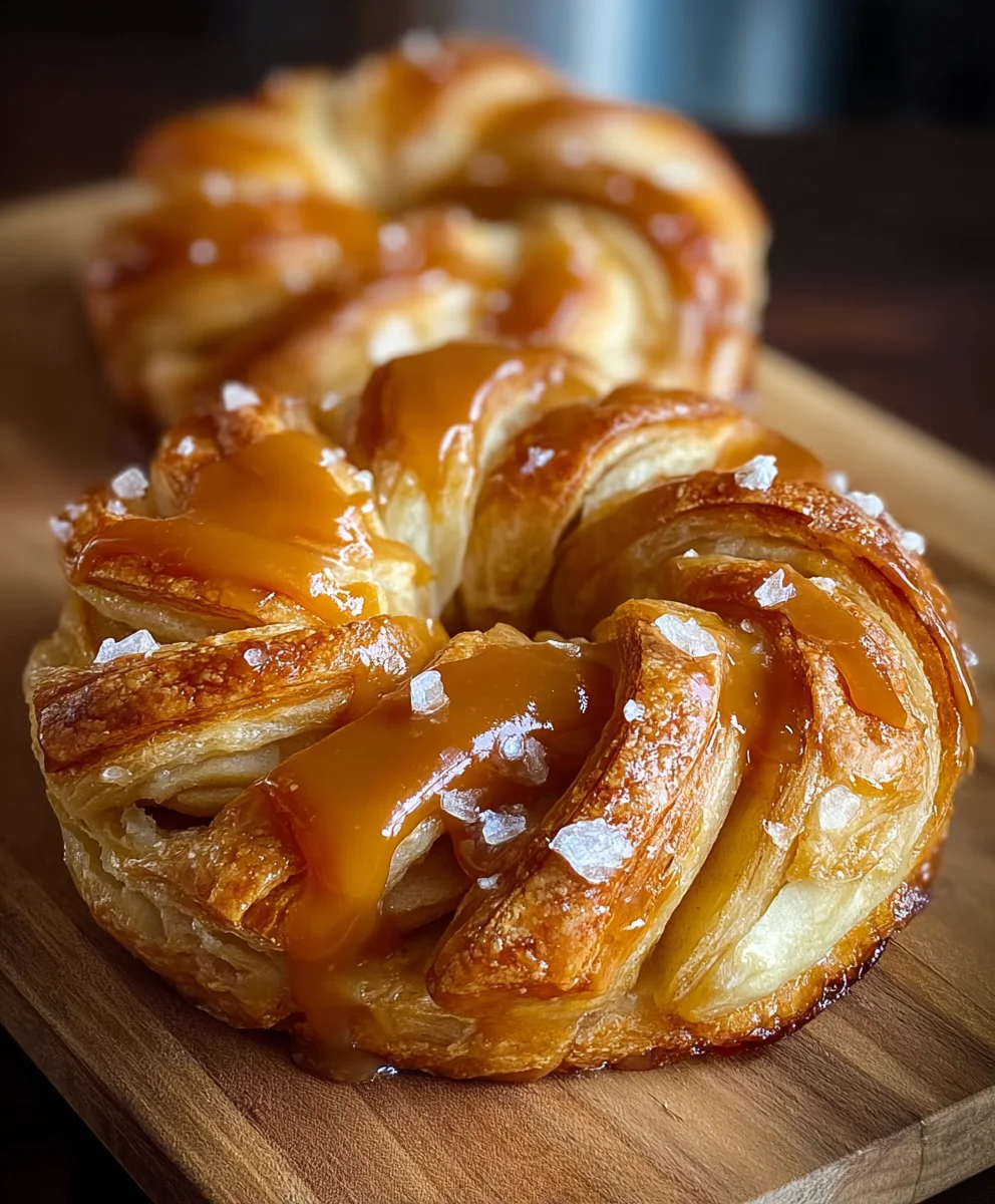 Caramel Apple Cream Cheese Crescent Ring Recipe
