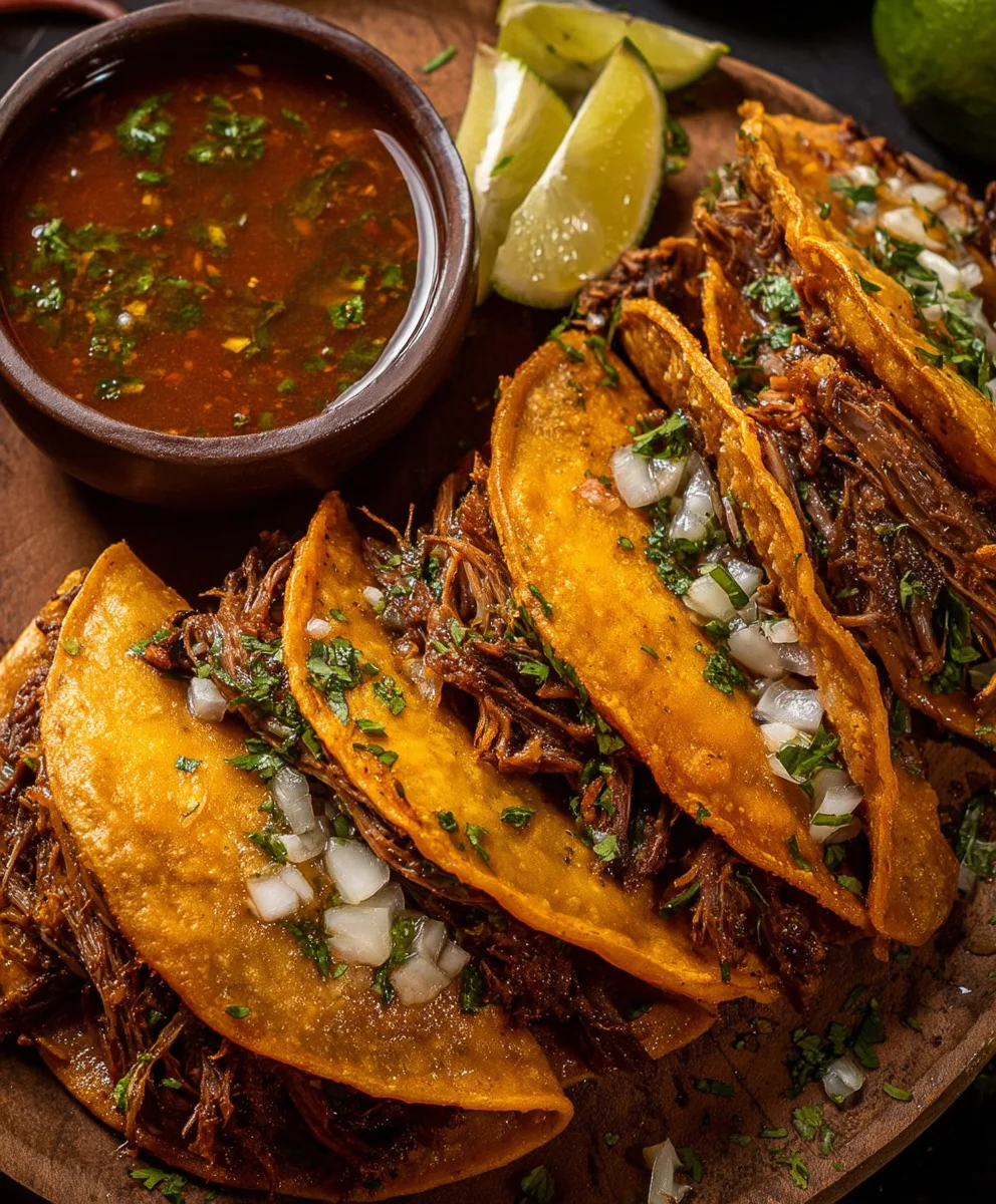 Authentic Beef Birria Tacos Recipe-Flavorful & Easy