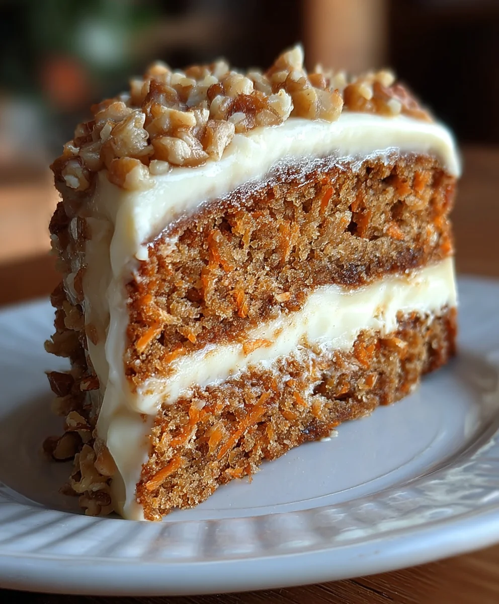 Honeybun Carrot Cake with Cheesecake Filling Recipe