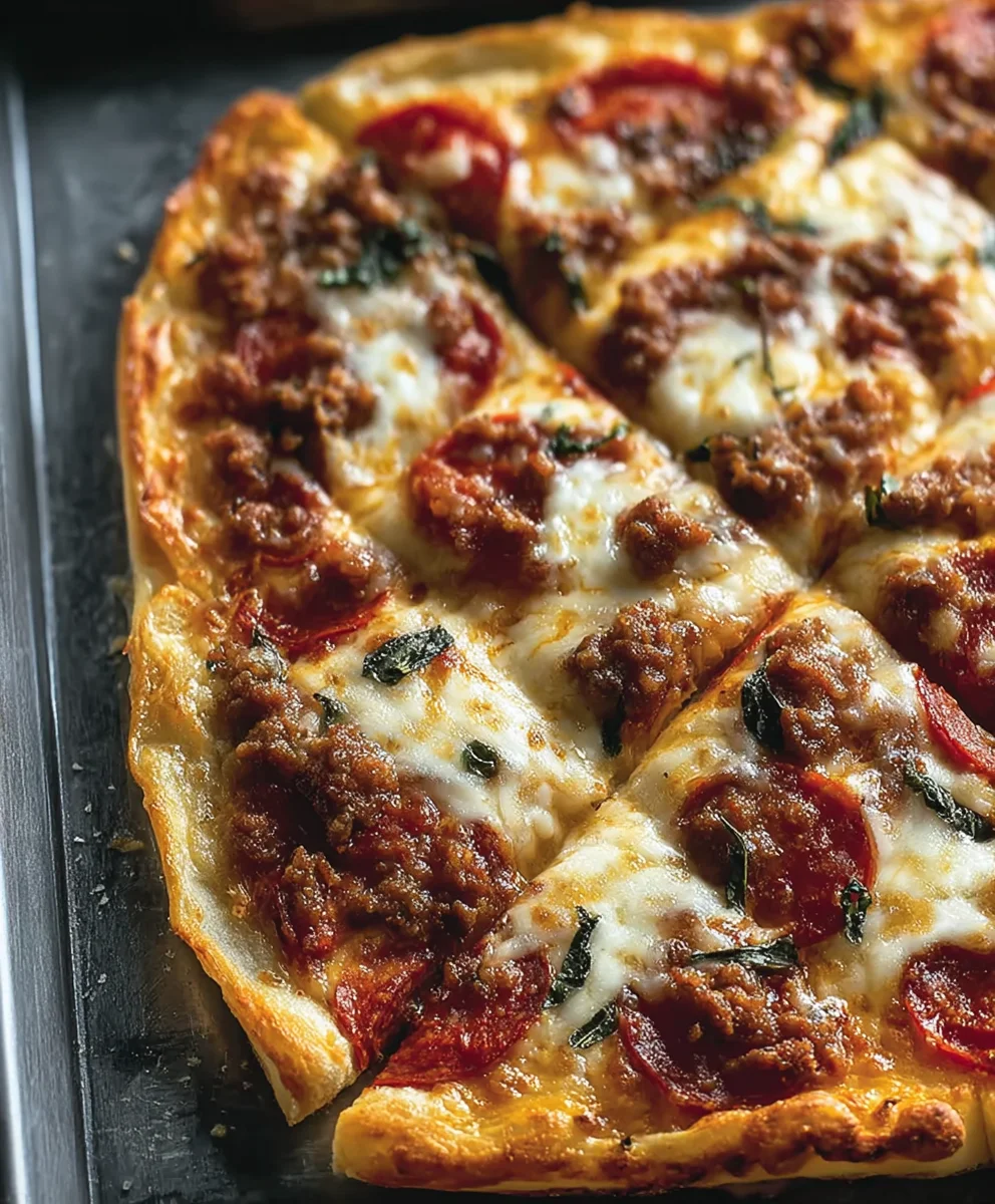 Ultimate School Pizza Recipe-Easy & Delicious