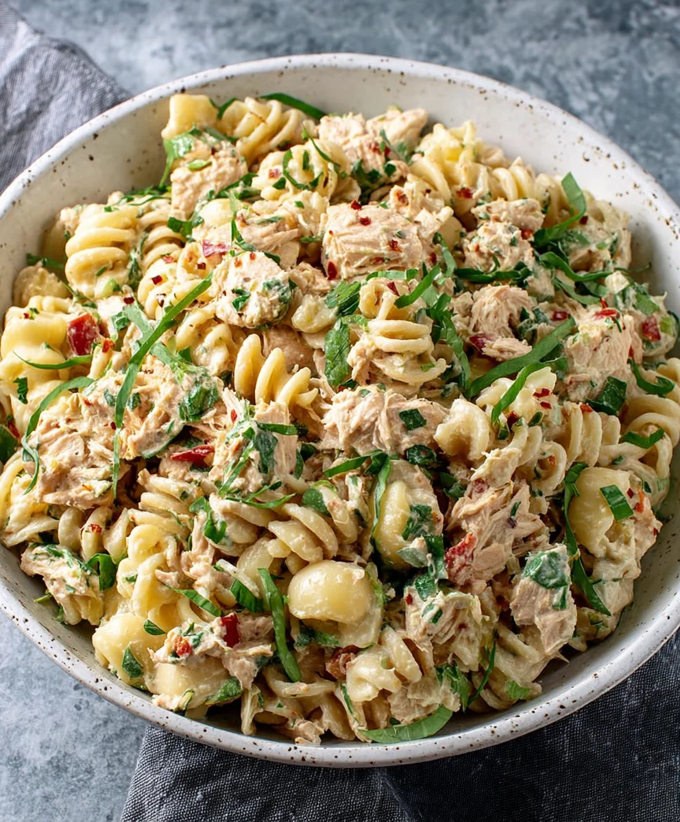 Easy Tuna Pasta Salad Recipe - Quick & Delicious Meal