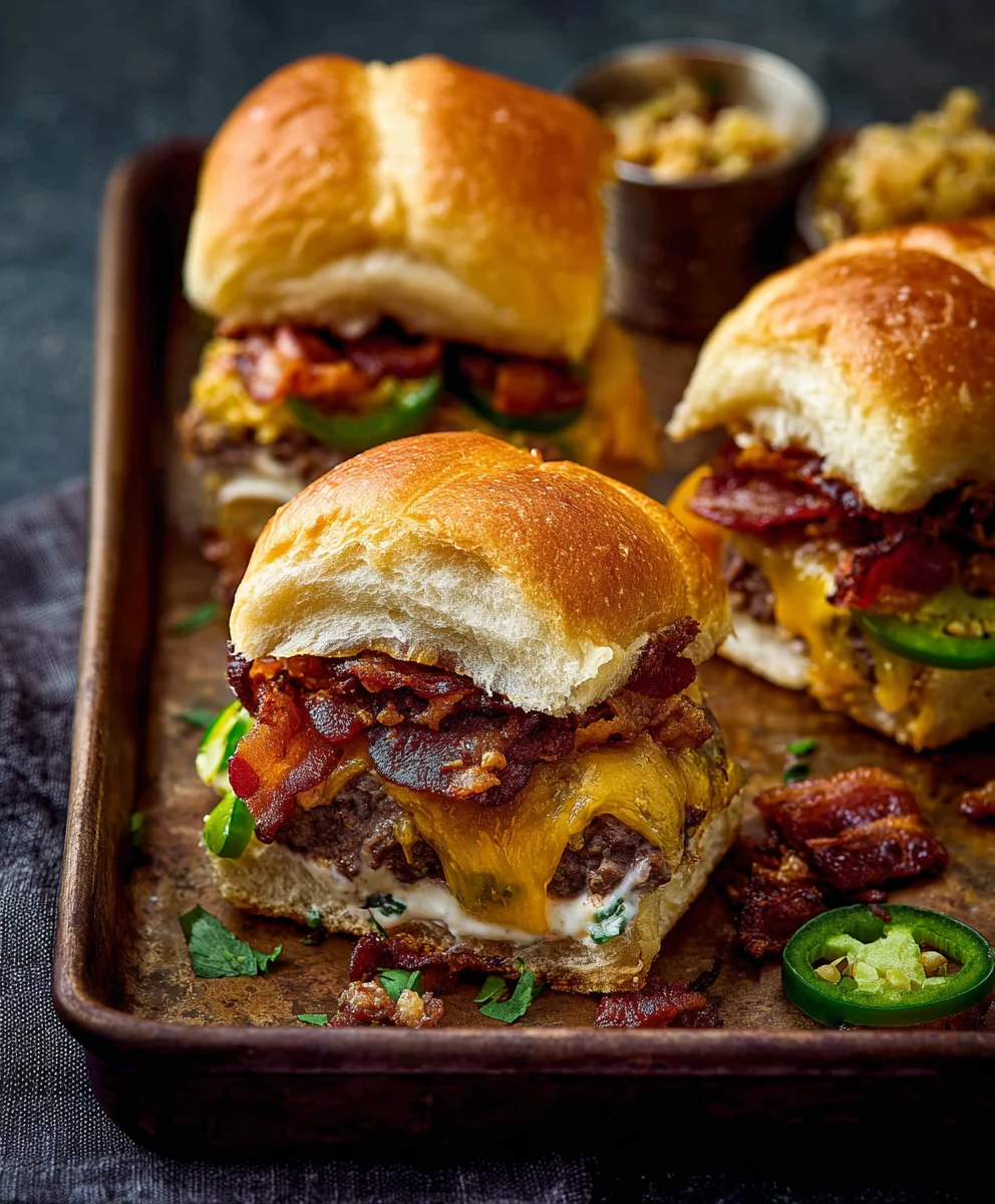 Easy Cowboy Beef Sliders- Quick & Flavorful Recipe
