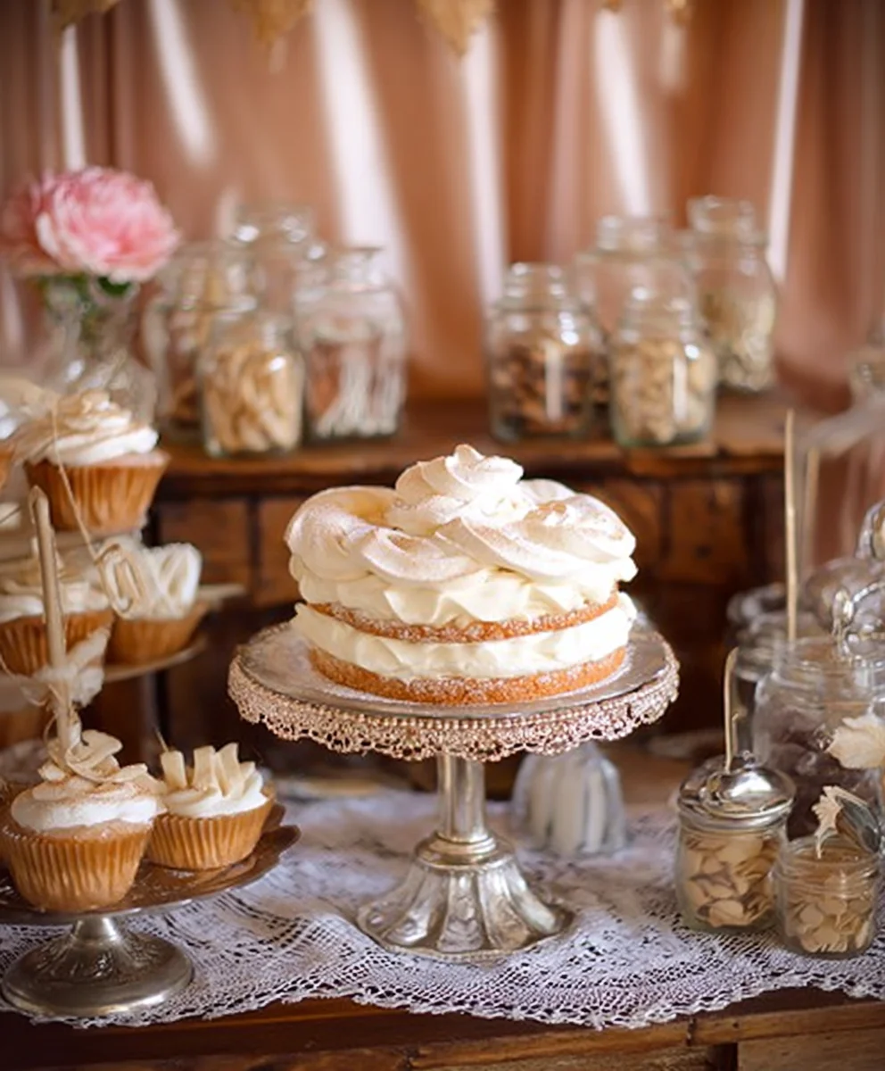 Vintage Wedding Dessert Table Ideas - Elegant & Sweet