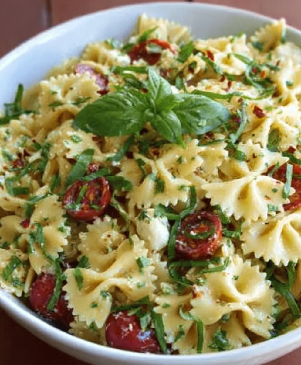 Easy Bow Tie Pasta Salad Recipe- Perfect for Any Occasion