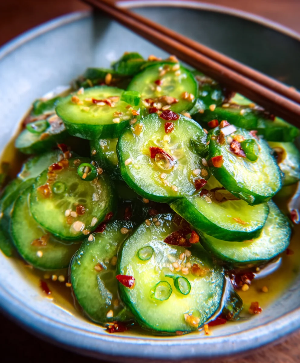 Easy Asian Cucumber Salad - Refreshing Quick Recipe