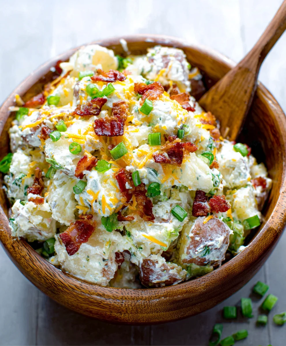 Loaded Beef Baked Potato Salad