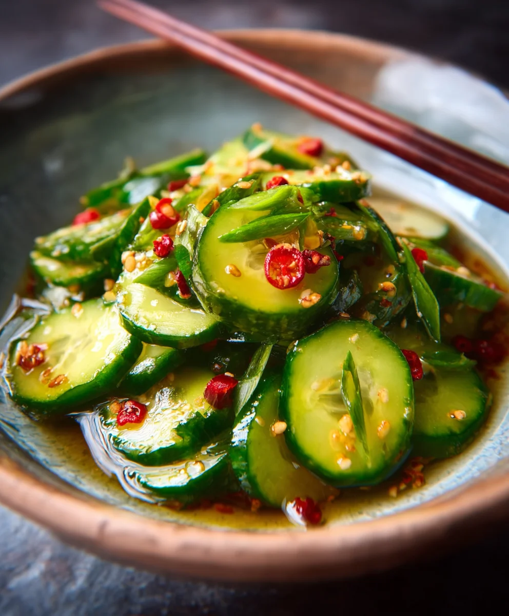 Easy Asian Cucumber Salad - Refreshing Quick Recipe
