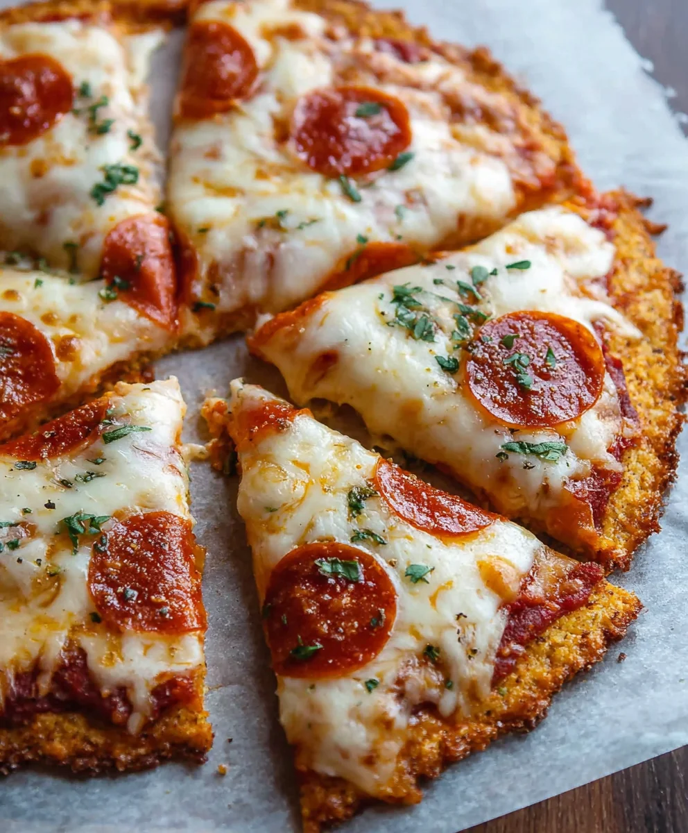 Keto Chicken Crust Pizza-Easy Low Carb Recipe