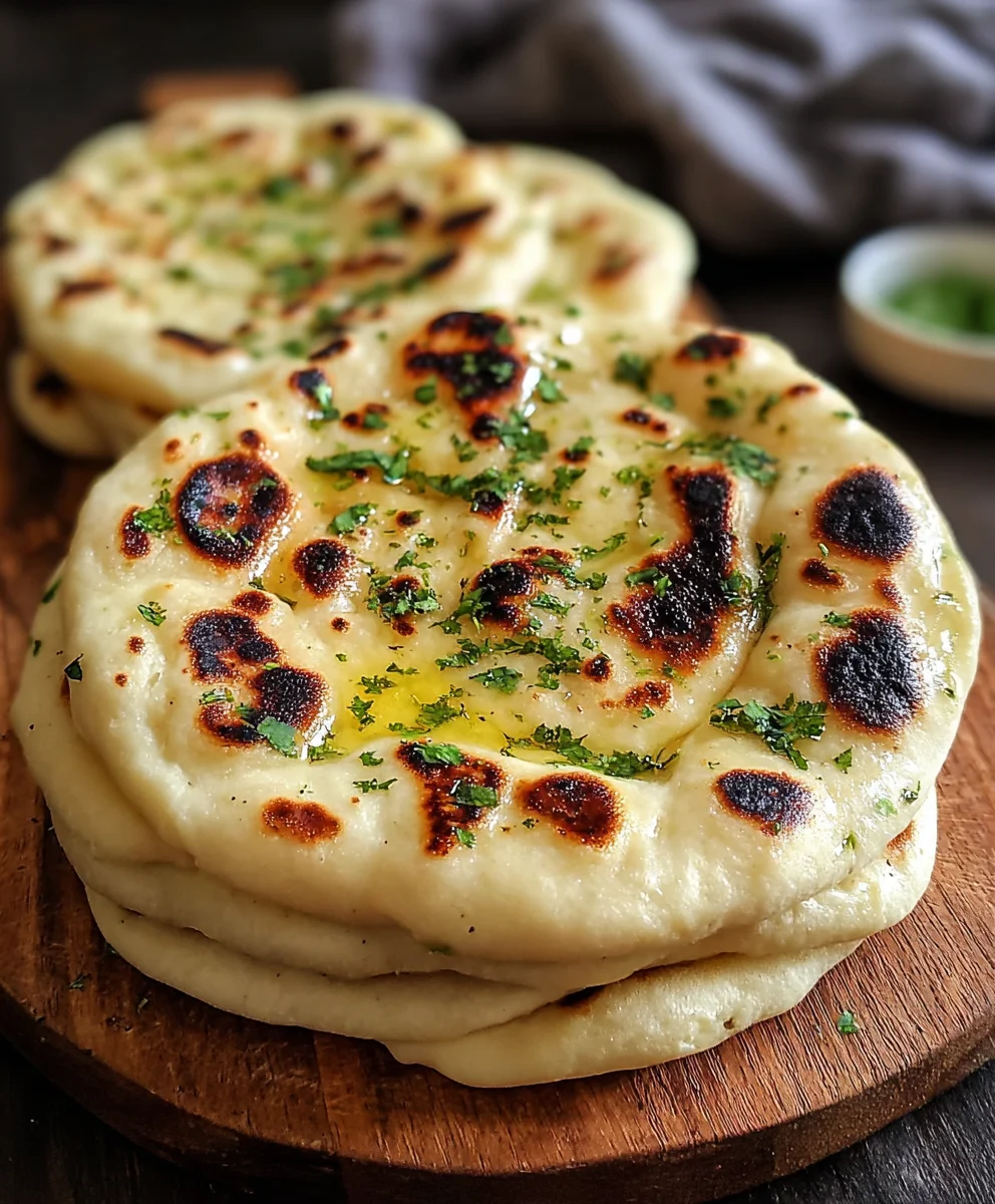 Easy Homemade Naan Bread-Fluffy & Quick Recipe