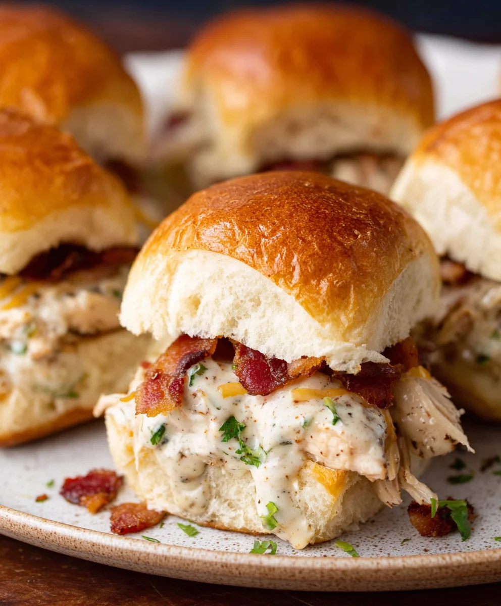 Beef-Beef Bacon-Ranch Sliders-Ultimate Flavor Kick