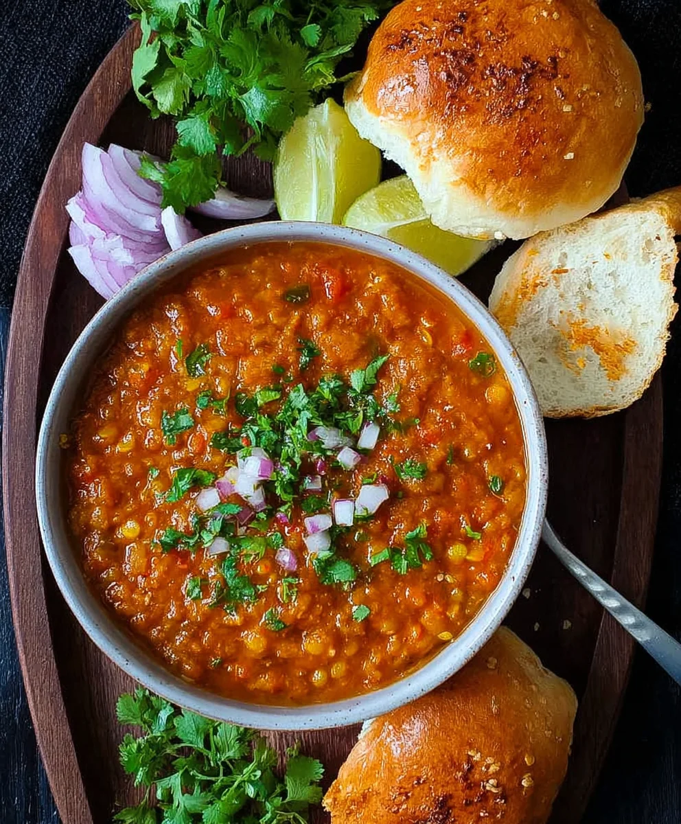 Authentic Pav Bhaji Recipe - Spicy Indian Street Food Favorite
