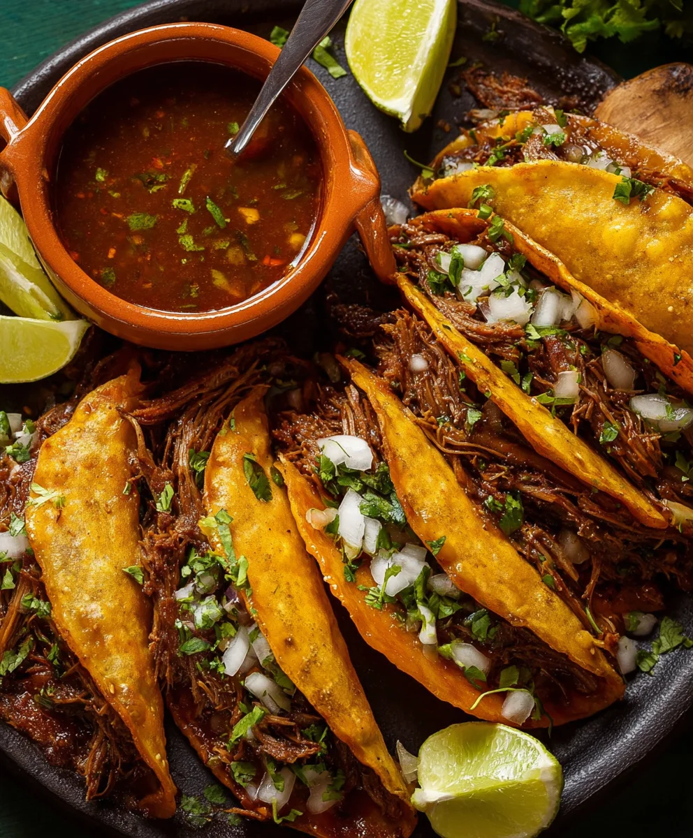Authentic Beef Birria Tacos Recipe-Flavorful & Easy