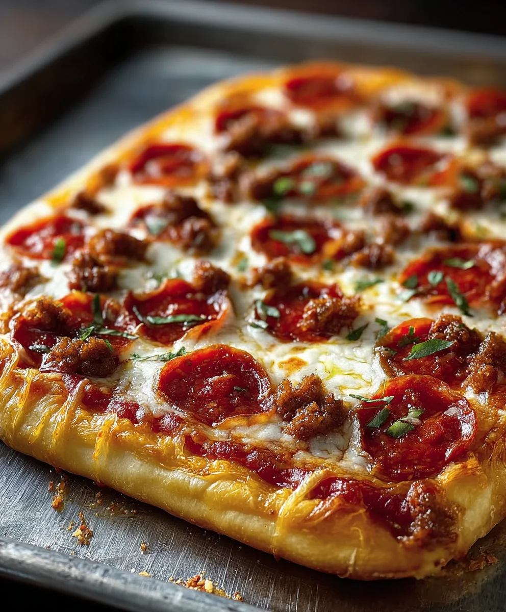 Ultimate School Pizza Recipe-Easy & Delicious
