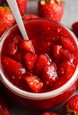 Fresh Strawberry Sauce (Strawberry Topping)