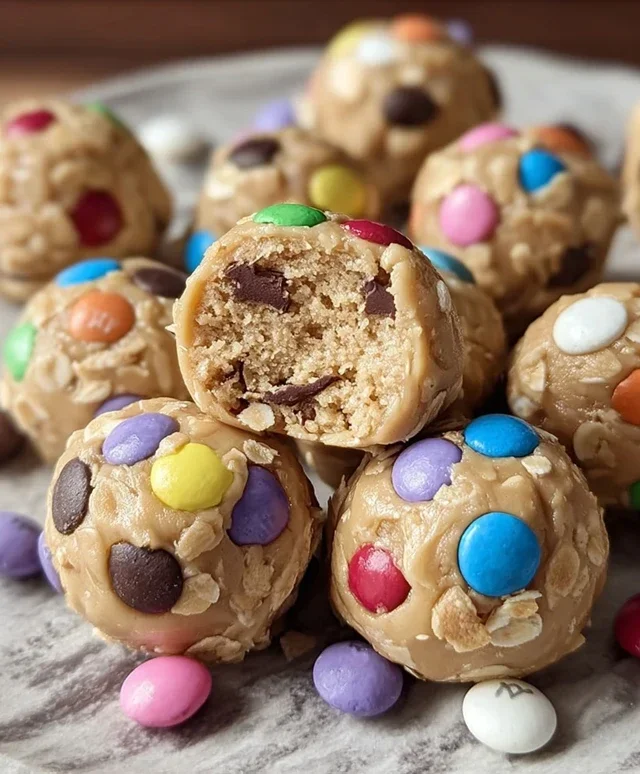 Easter Egg Cookie Dough Bites