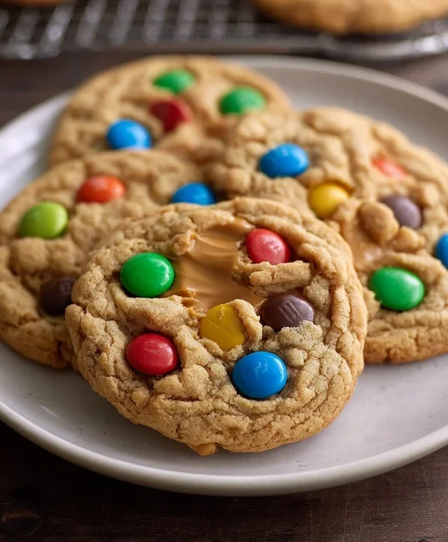 Peanut Butter M&M Cookies