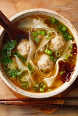 Naked Wonton Soup