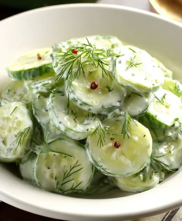 Polish Cucumber Salad