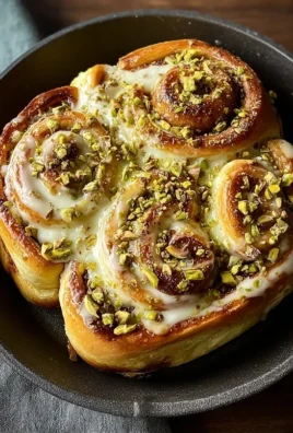 Small Batch Pistachio Cream Cinnamon Rolls