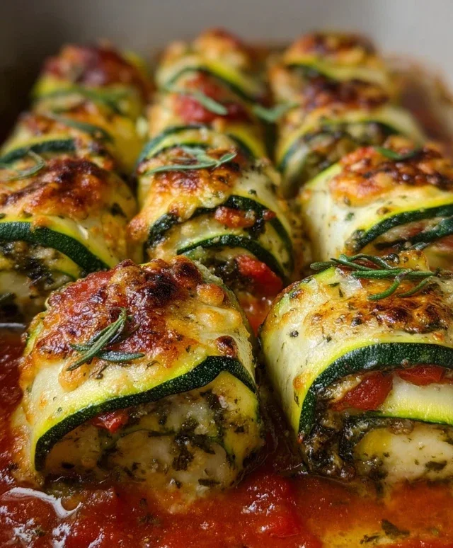 Vegan Zucchini Rollatini