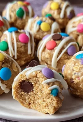 Easter Egg Cookie Dough Bites