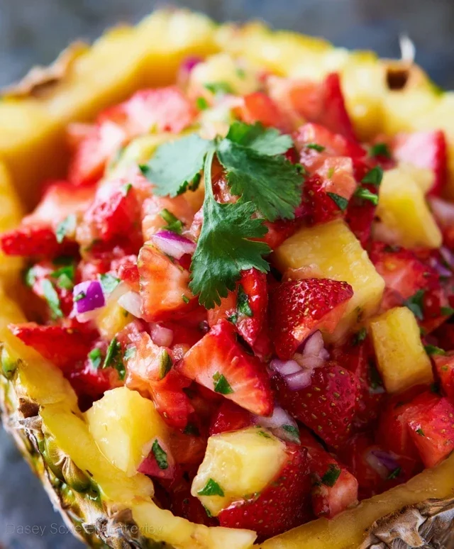 Strawberry Pineapple Salsa Recipe: A Fresh and Flavorful Treat
