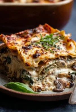 Mushroom And Spinach Lasagna Recipe