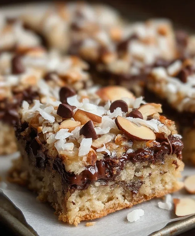 Almond Joy Cookie Bars