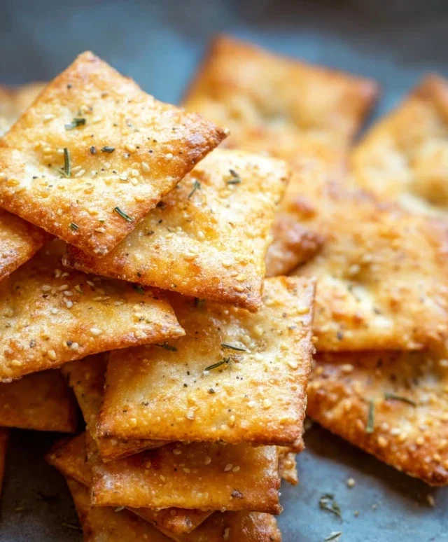 Keto Crackers (2 ingredients!)