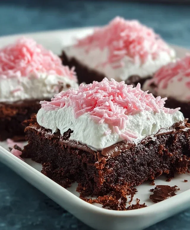 Sno Ball Brownies