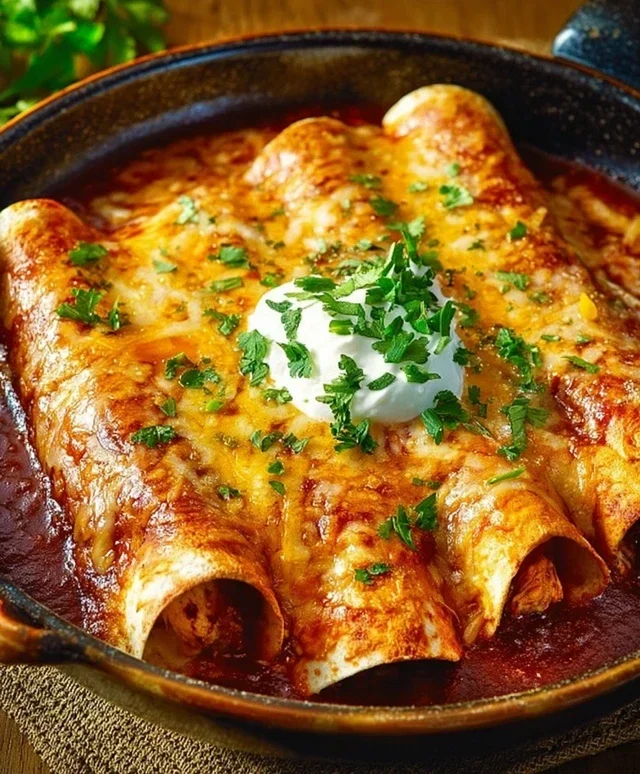 Delicious Chicken Enchiladas