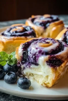 Blueberry Cheesecake Rolls