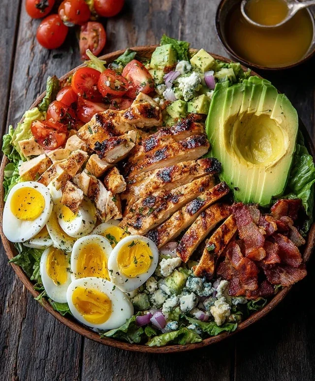 Pnon-non-non-alcoholic alternativeic non-alcoholic aleo Grilled Chicken Cobb Salad