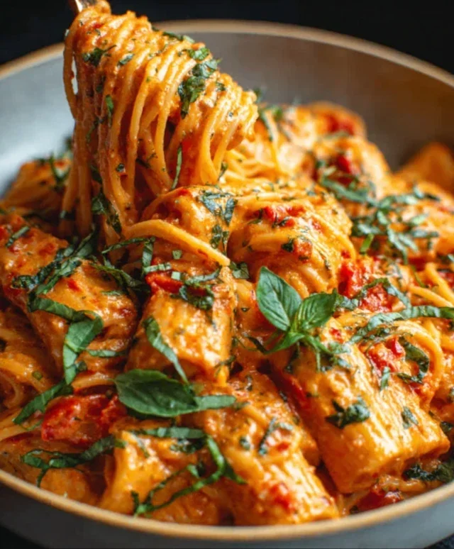 Creamy Tomato Garlic Pasta