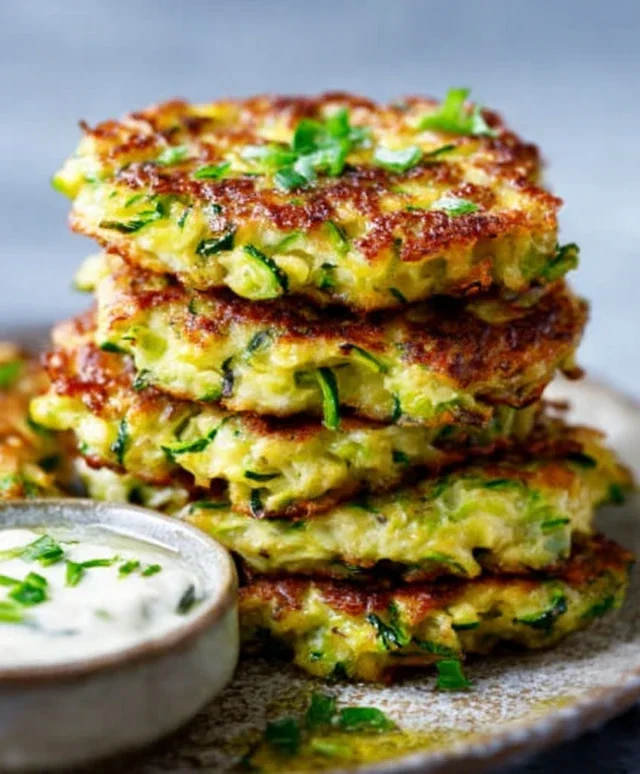 Crispy and Easy Zucchini Fritters Recipe