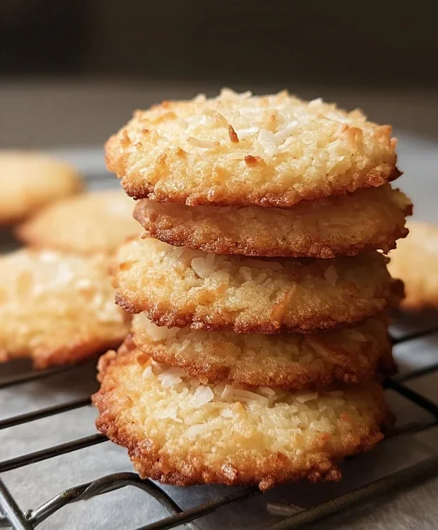 Chewy Coconut Cookies