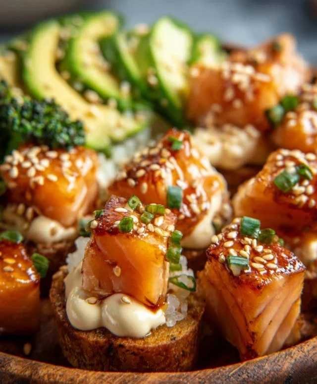 Bang Bang Salmon Bites