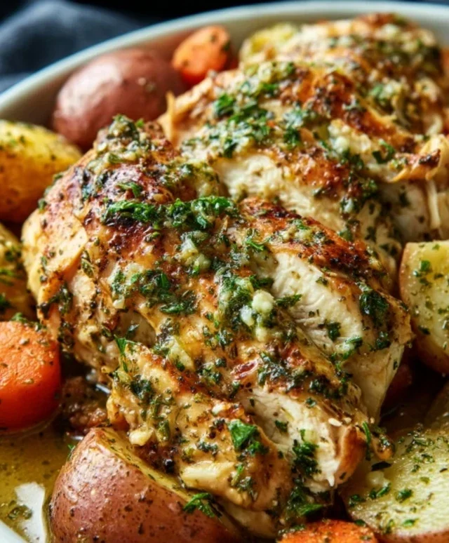 Garlic Butter Chicken Crockpot Recipe: 6-Hour Magic for Tender Bliss
