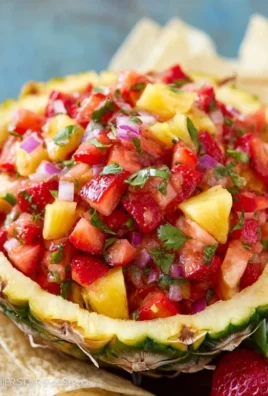 Strawberry Pineapple Salsa Recipe: A Fresh and Flavorful Treat
