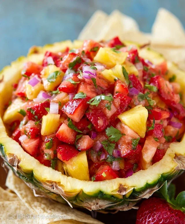 Strawberry Pineapple Salsa Recipe
